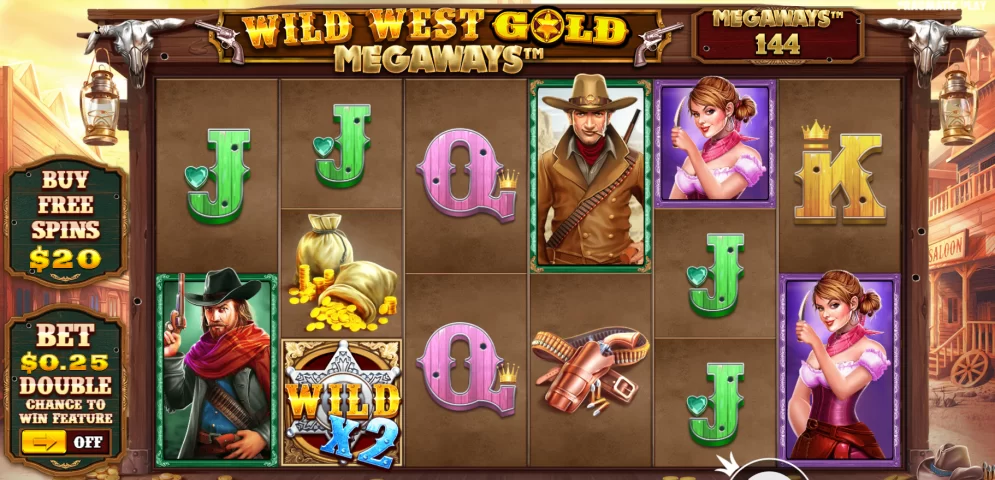 Wild West Gold Megaways Slot